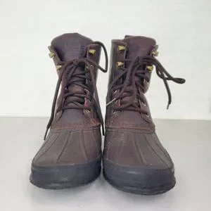 Ugg Mens Yucca 1015382 Brown Waterproof Winter Leather Duck Boots Size 10 Ugg Mens Yucca 1015382 Brown Waterproof Winter Leather Duck  main image 2